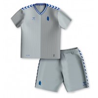 Everton Replika babykläder Tredjeställ Barn 2023-24 Kortärmad (+ korta byxor)